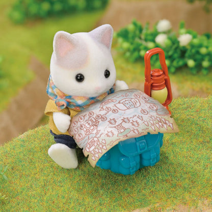 Sylvanian Families - Exciting Exploration Set - Latte Cat Brother & Baby