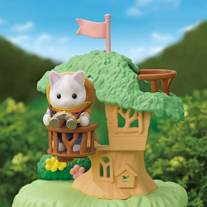 Sylvanian Families - Exciting Exploration Set - Latte Cat Brother & Baby