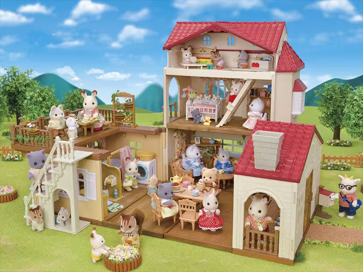 Sylvanian Families - Red Roof Country Home - Secret Attic Playroom