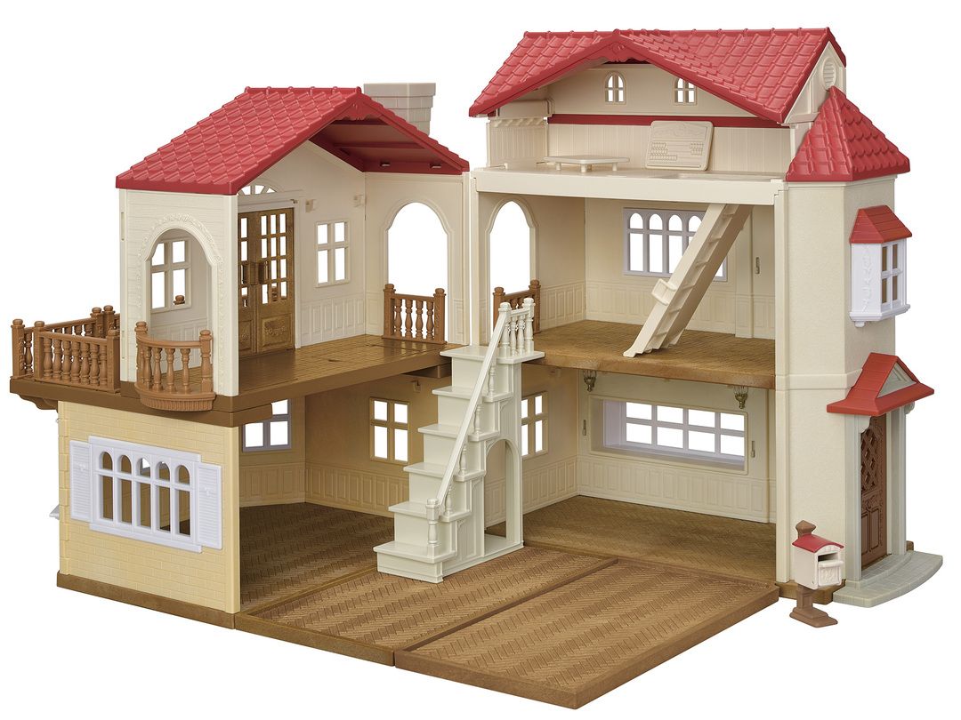Sylvanian Families - Red Roof Country Home - Secret Attic Playroom