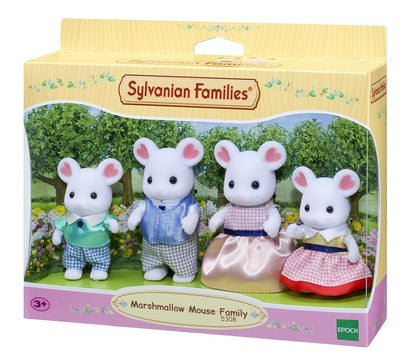 Sylvanian Families - Marshmallow Mouse Family