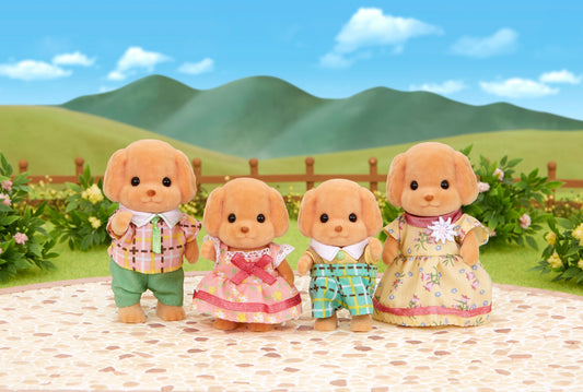 Sylvanian Families - Toy Poodle Family